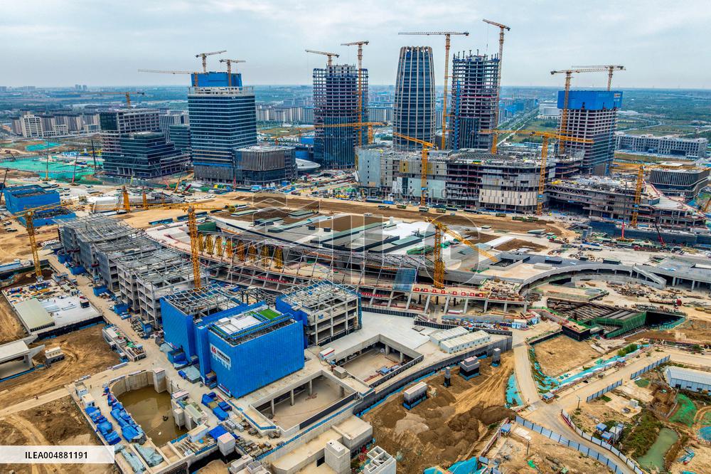 Xiong'an New Area Construction