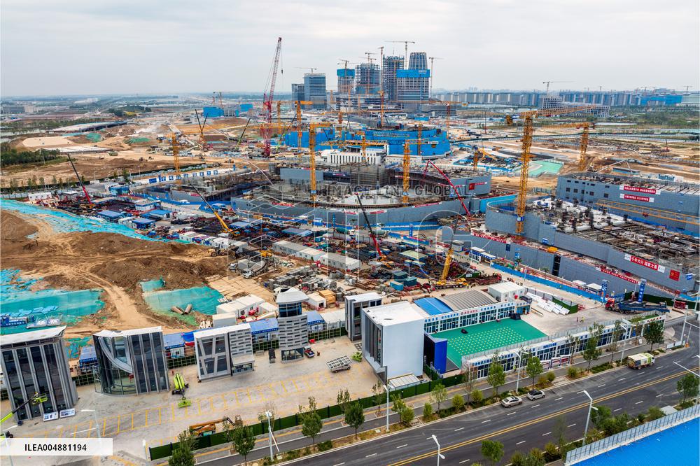 Xiong'an New Area Construction