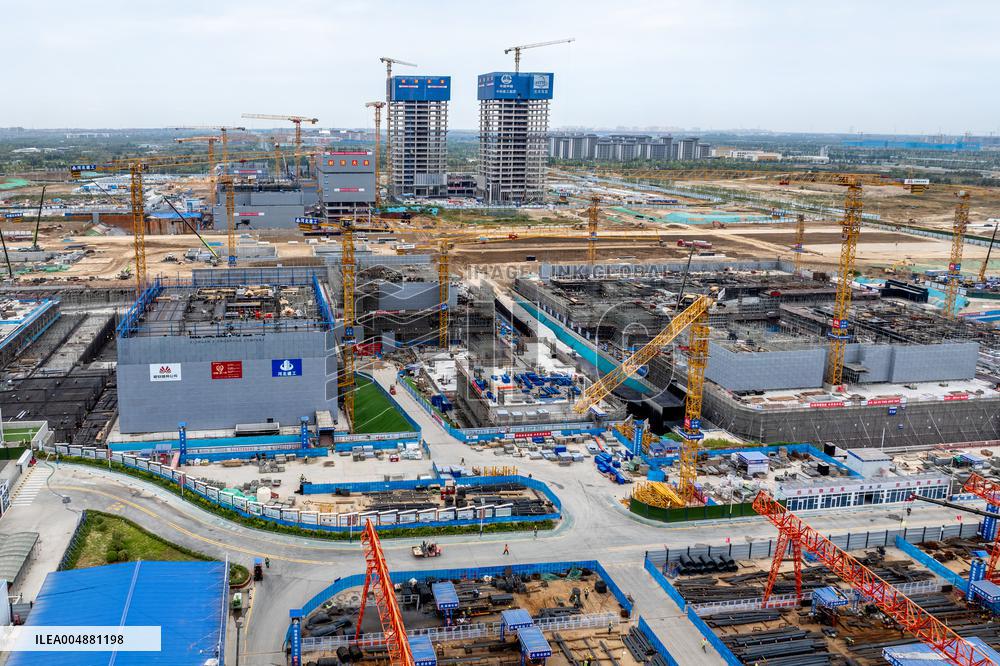 Xiong'an New Area Construction
