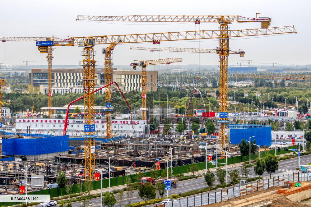 Xiong'an New Area Construction