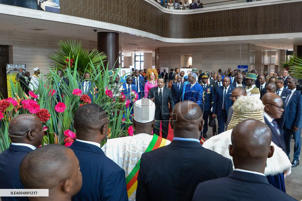 Cameroonian President Paul Biya Sworn in For New Term - Cameroon