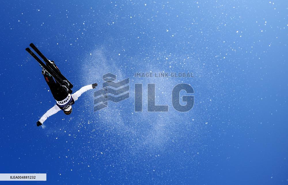 Training Session of Freestyle Skiing Aerials - China