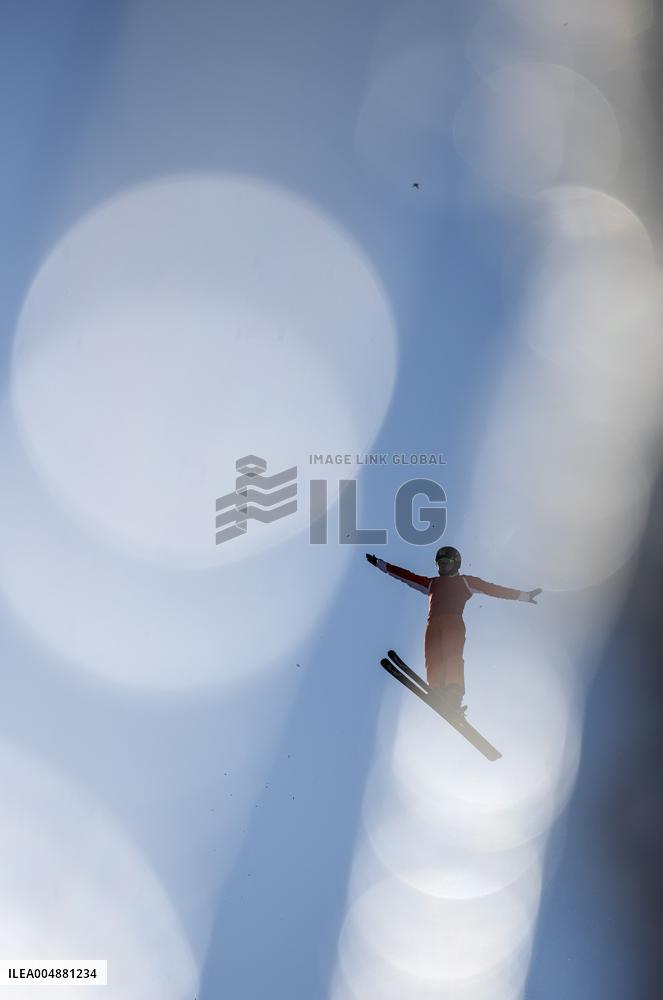 Training Session of Freestyle Skiing Aerials - China