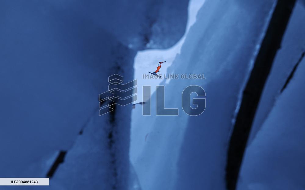 Training Session of Freestyle Skiing Aerials - China