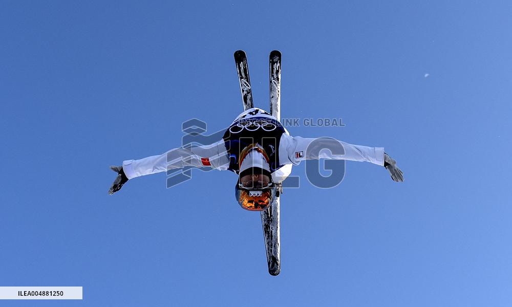 Training Session of Freestyle Skiing Aerials - China