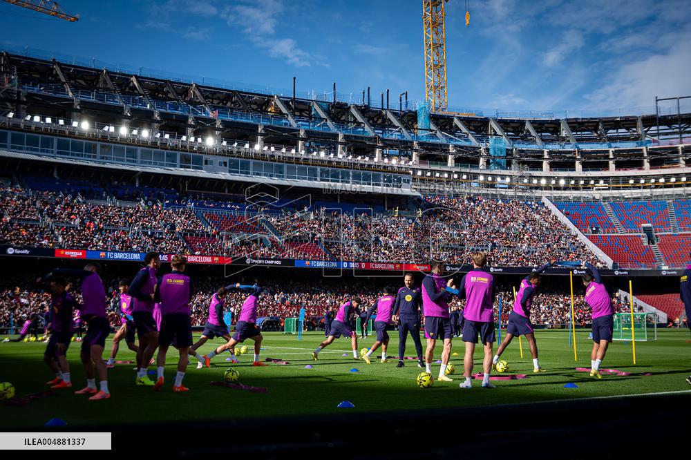 CALCIO - Altro - FC BARCELONA FIRST TRAINING AT SPOTIFY CAMP NOU