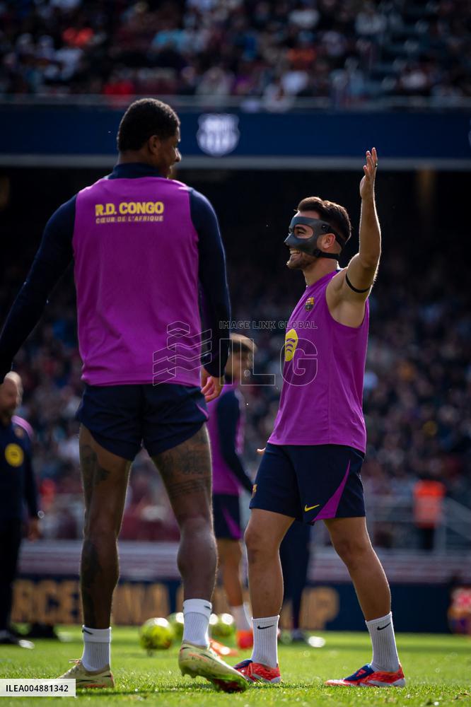 CALCIO - Altro - FC BARCELONA FIRST TRAINING AT SPOTIFY CAMP NOU