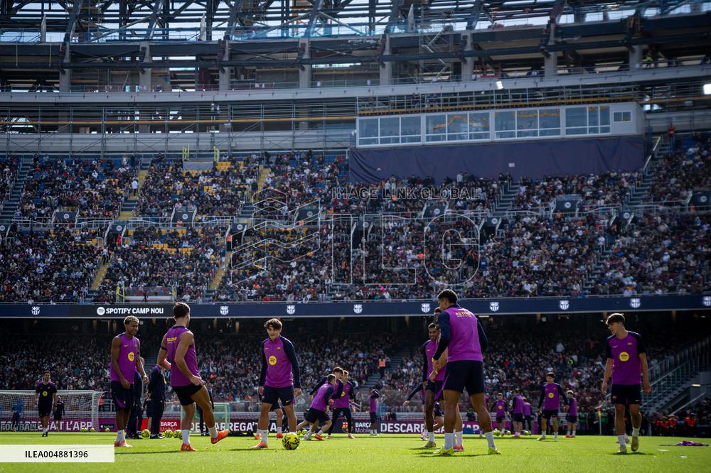 CALCIO - Altro - FC BARCELONA FIRST TRAINING AT SPOTIFY CAMP NOU