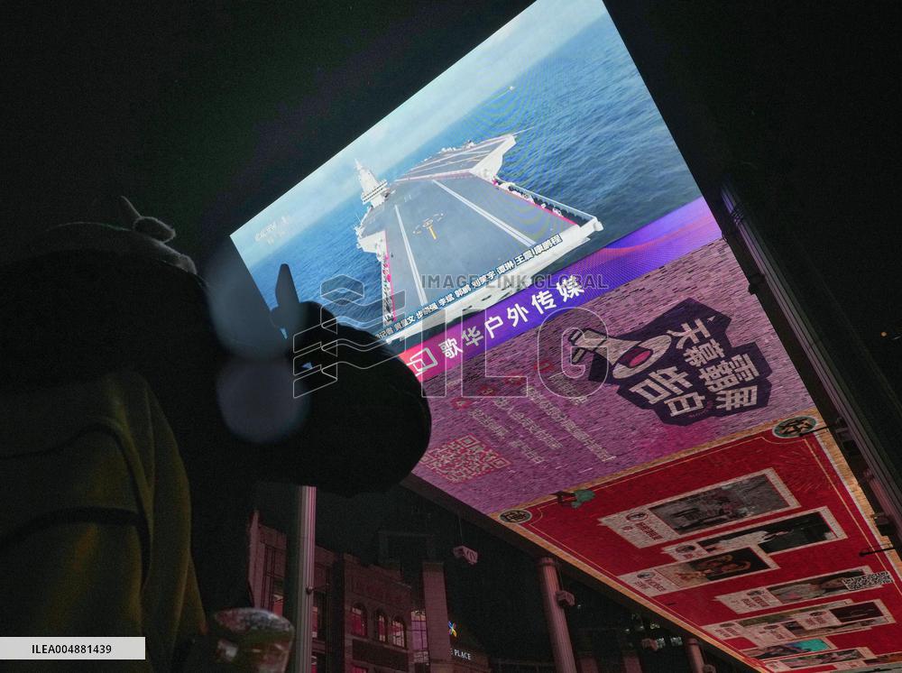 China's new aircraft carrier