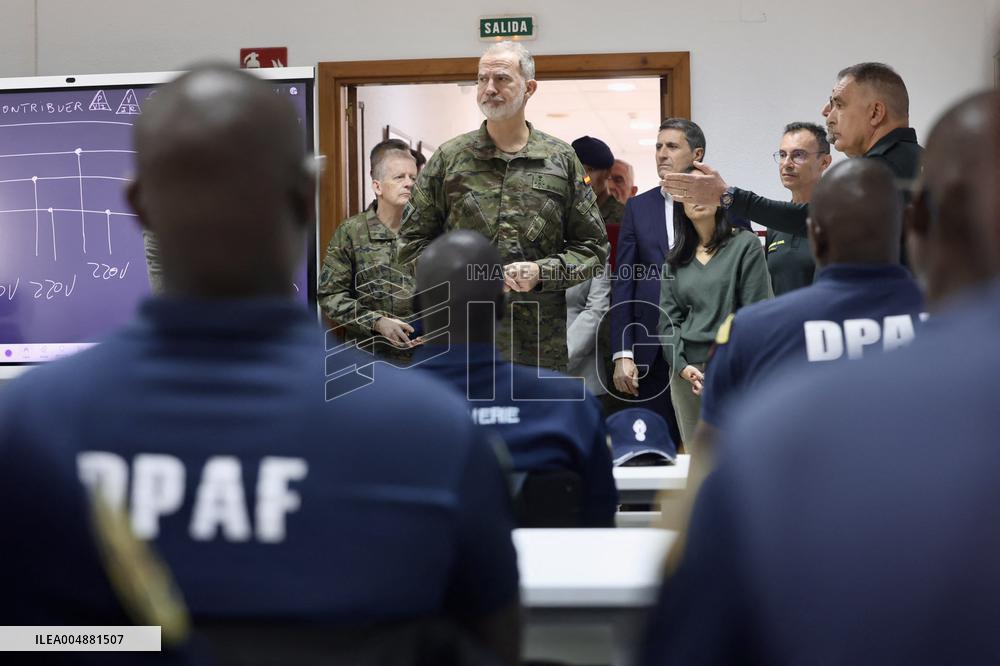 King Felipe VI Visits Civil Guard Maritime Unit - Cadiz