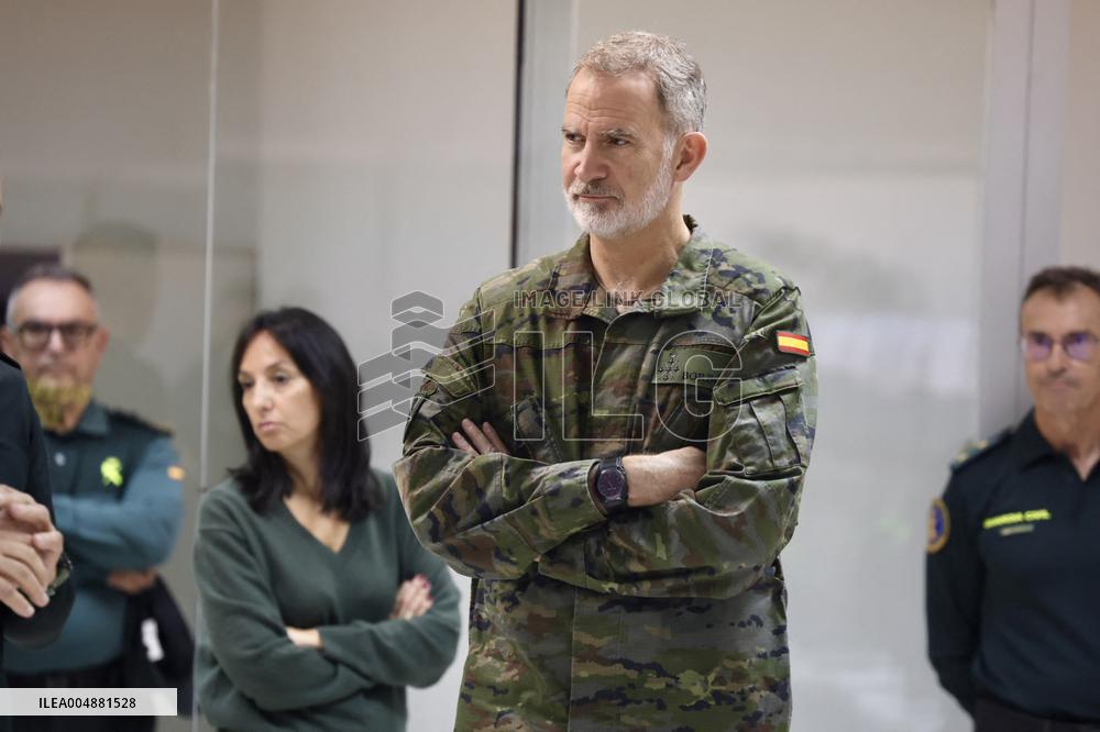 King Felipe VI Visits Civil Guard Maritime Unit - Cadiz