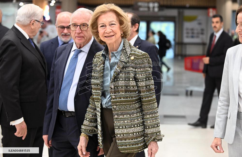 Queen Sofia At Great Collection 2025 Launch - Madrid