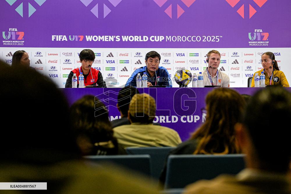 CALCIO - FIFA Mondiali - U17 Women - Final - Press Conference