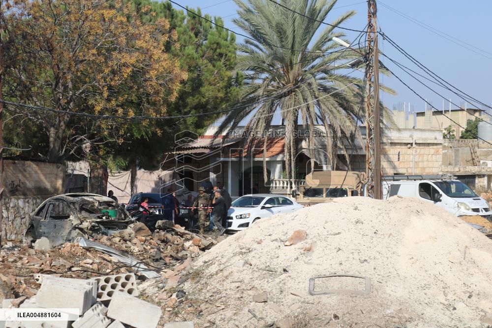 Aftermath of Israeli Strikes - Lebanon