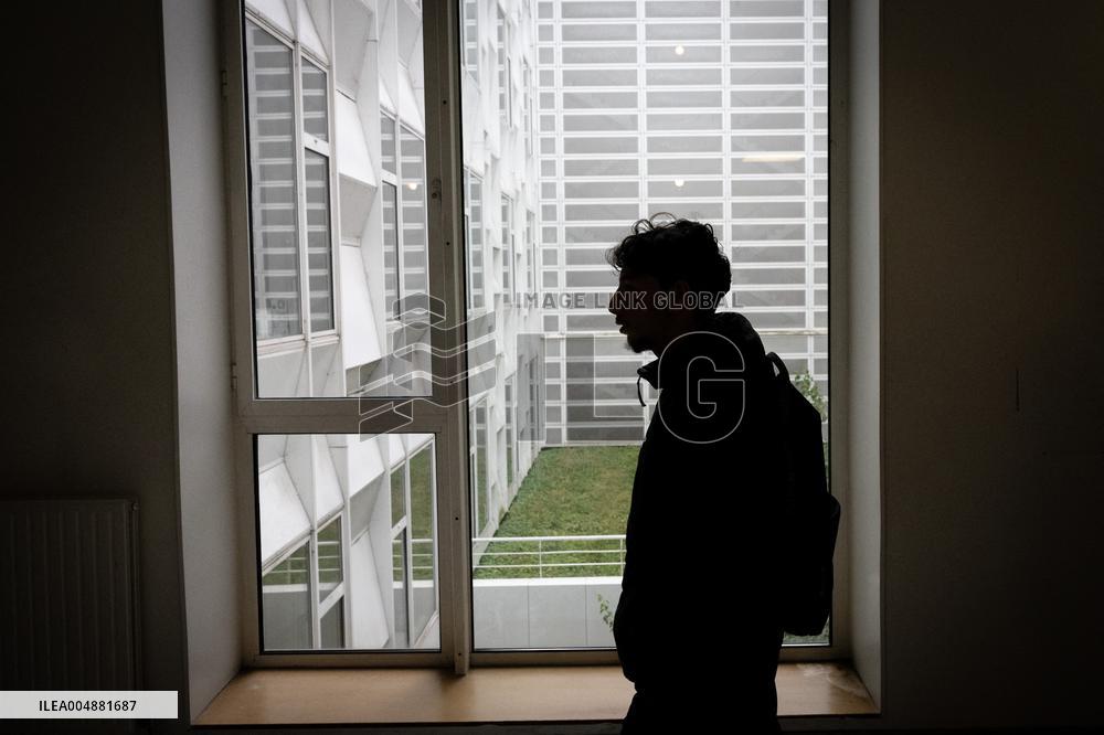Edouard Geffray visit Gustave Ferrie High School - Paris AJ