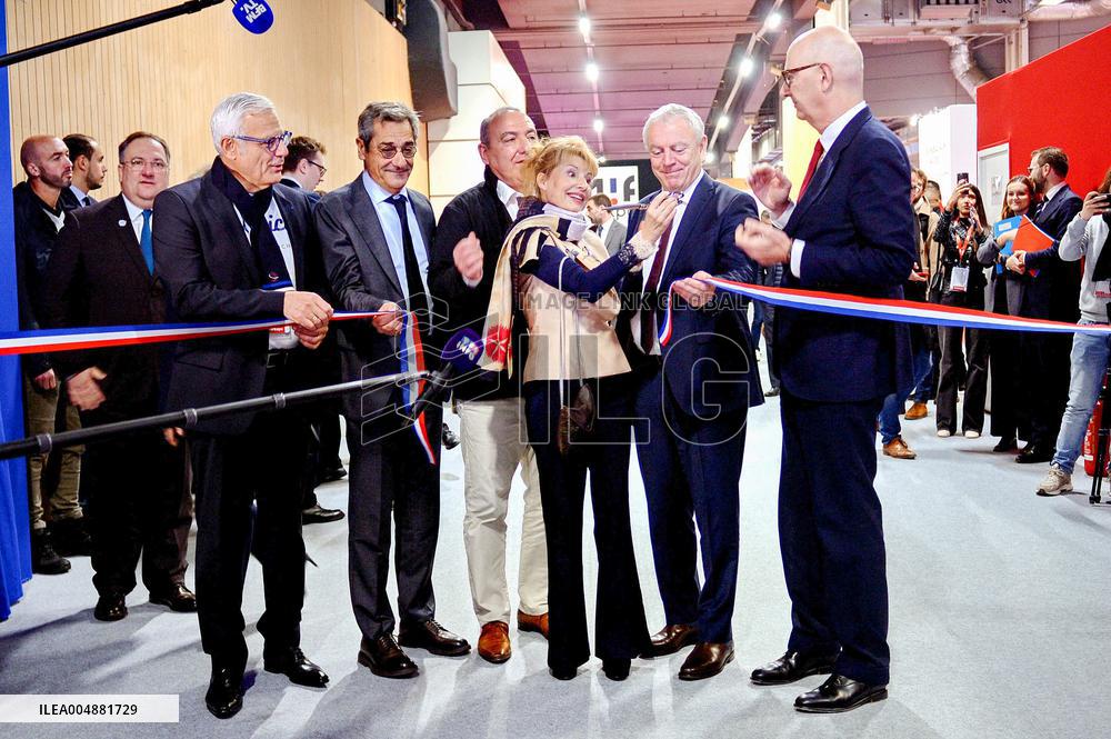 Politics at The Made in France Trade Show - Paris