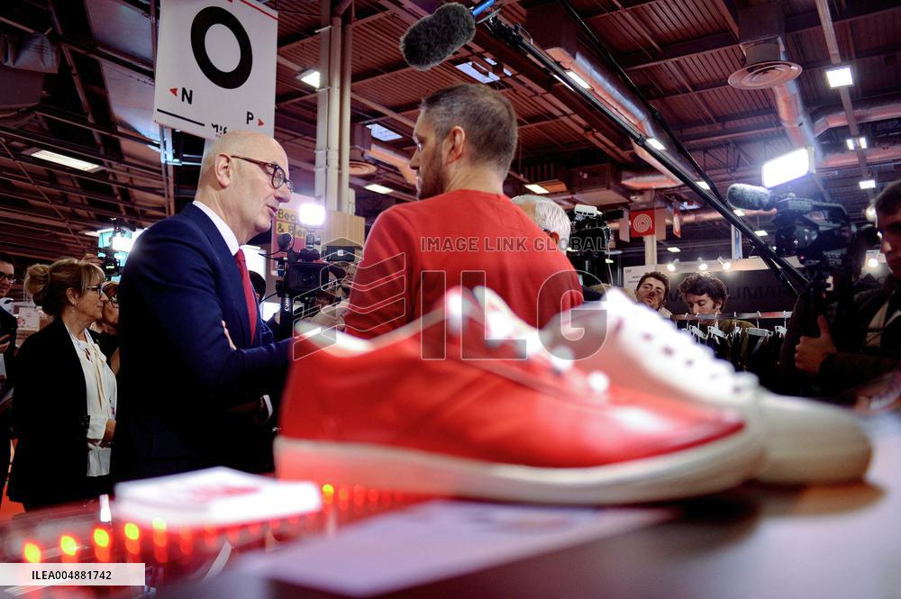 Politics at The Made in France Trade Show - Paris
