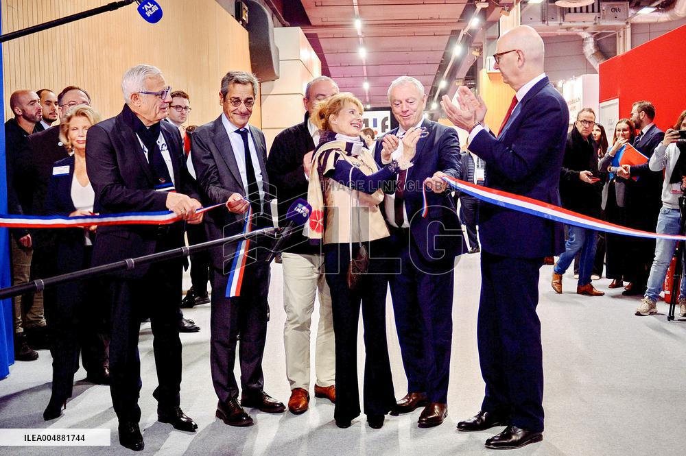 Politics at The Made in France Trade Show - Paris