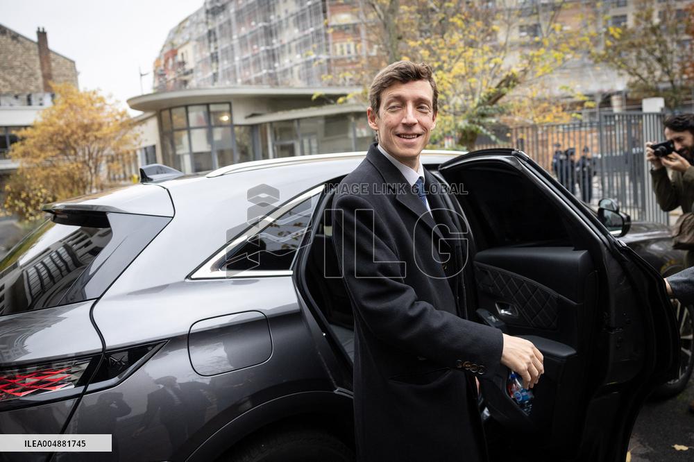 Edouard Geffray visit Gustave Ferrie High School - Paris AJ