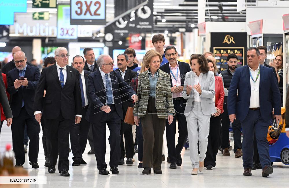 Queen Sofia At Great Collection 2025 Launch - Madrid