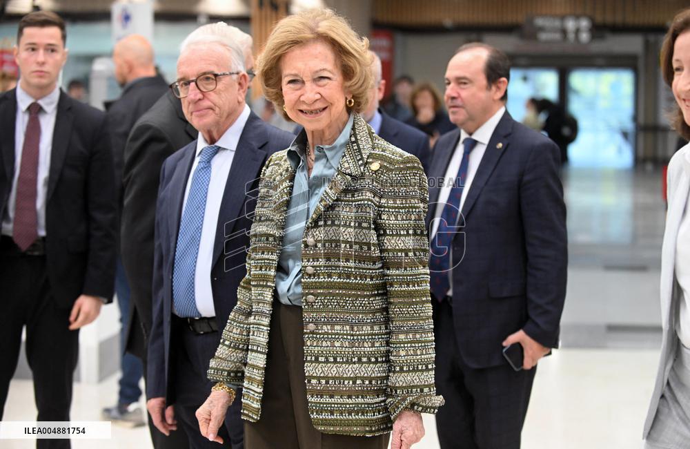 Queen Sofia At Great Collection 2025 Launch - Madrid
