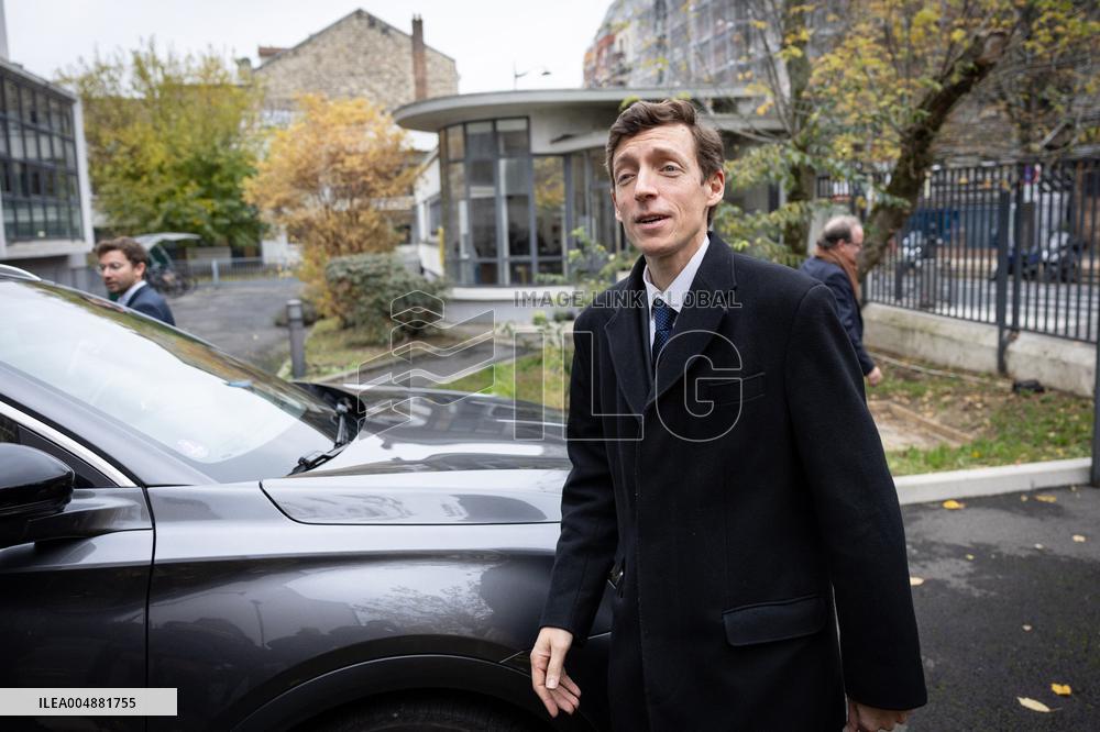 Edouard Geffray visit Gustave Ferrie High School - Paris AJ