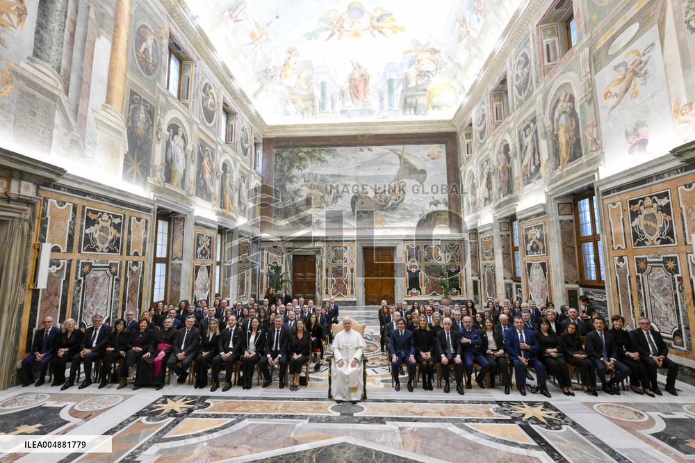 Pope Leo XIV Private Audience - Vatican