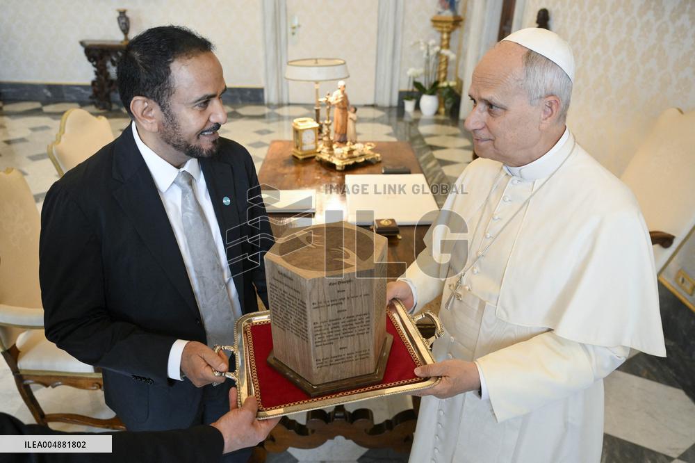 Pope Leo XIV Private Audience - Vatican