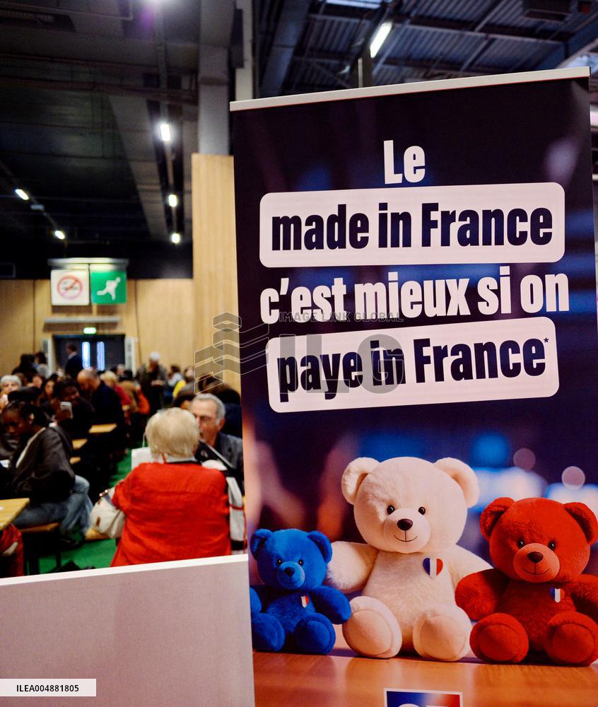 Politics at The Made in France Trade Show - Paris