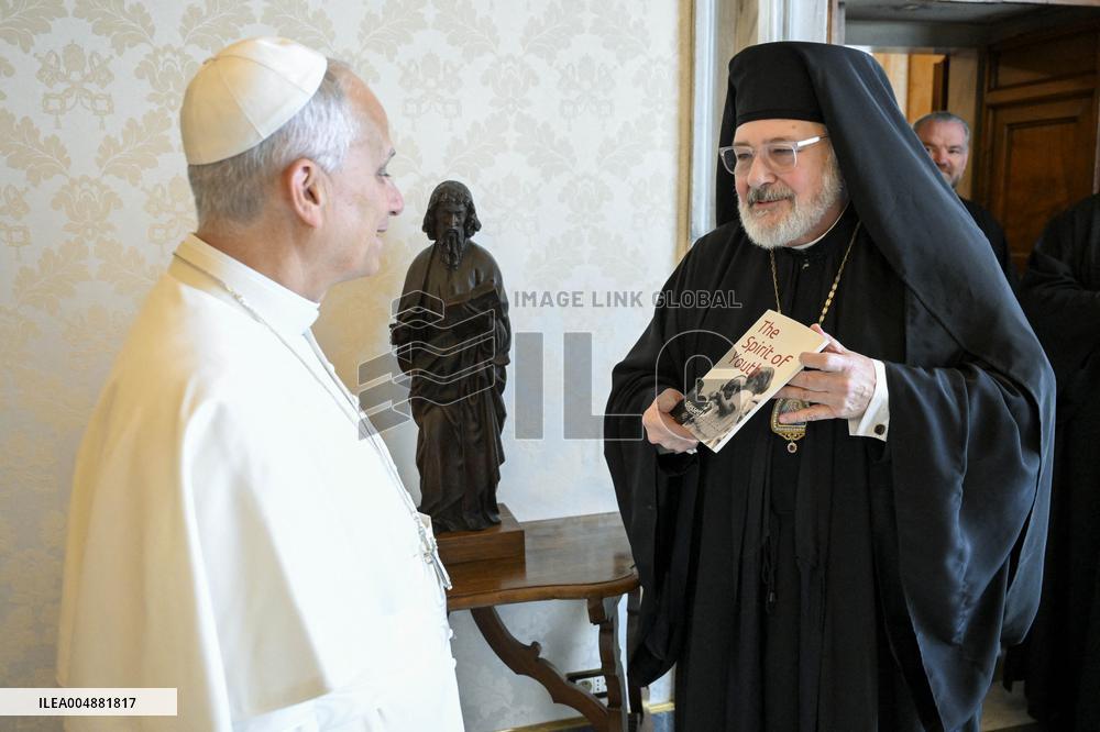 Pope Leo XIV Private Audience - Vatican