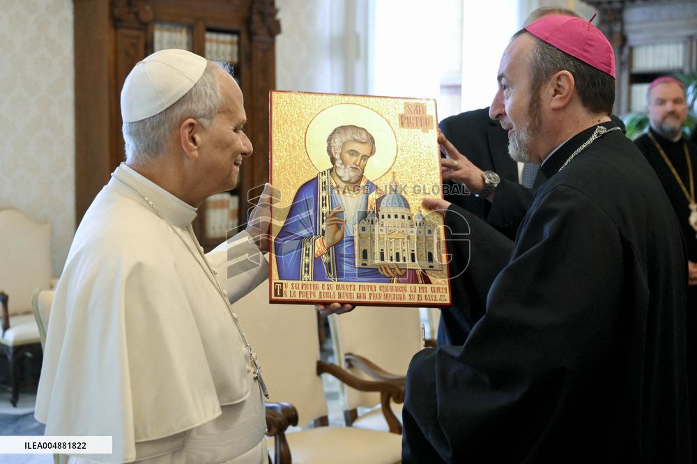 Pope Leo XIV Private Audience - Vatican