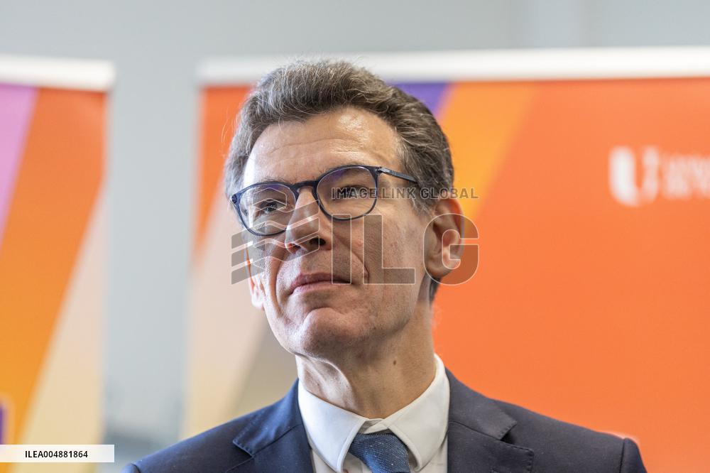 Minister Philippe Baptiste Visits Champollion University In Albi - France