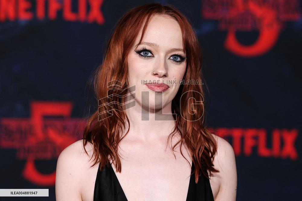 Stranger Things Season 5 World Premiere - LA