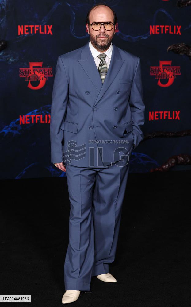 Stranger Things Season 5 World Premiere - LA