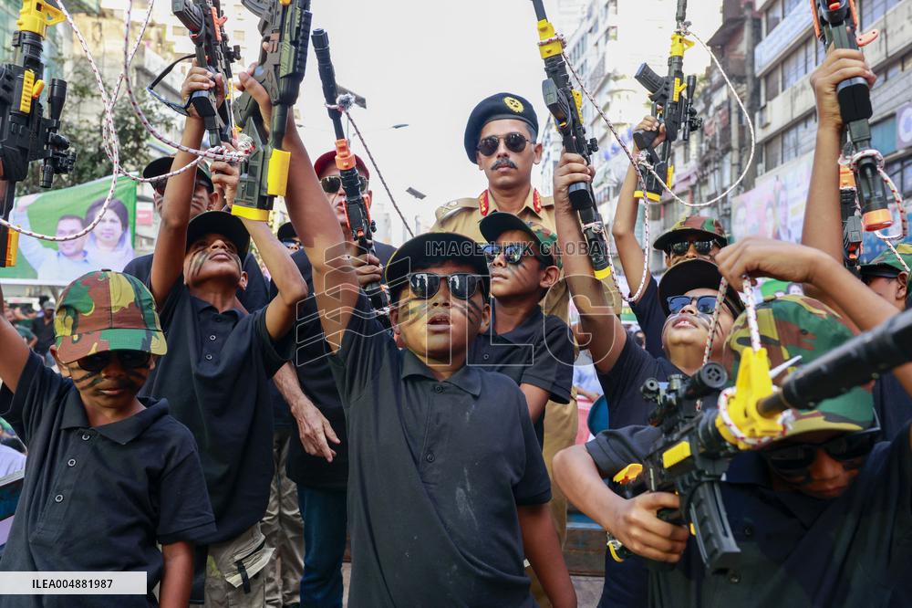 Dhaka Rally Marks National Revolution and Solidarity Day - Bangladesh