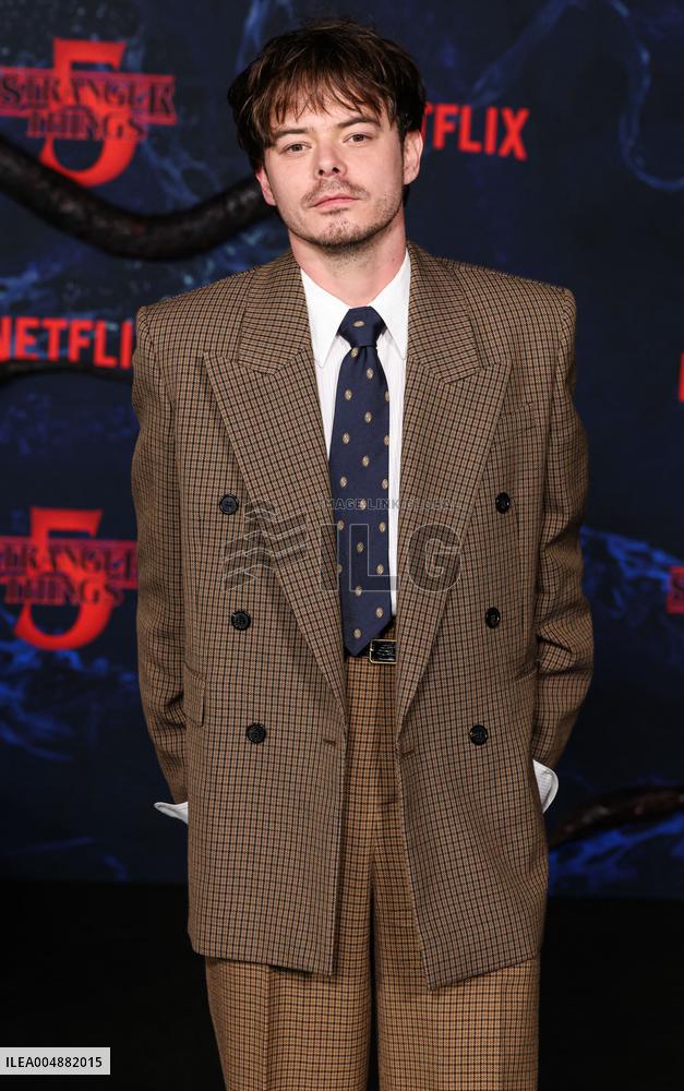 Stranger Things Season 5 World Premiere - LA