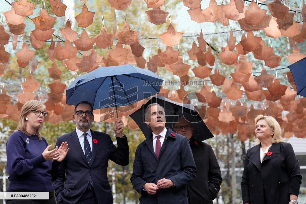PM Mark Carney Visits Harbourfront Centre - Toronto