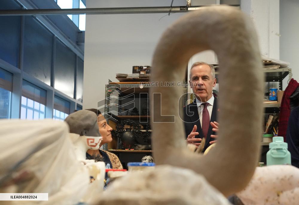 PM Mark Carney Visits Harbourfront Centre - Toronto