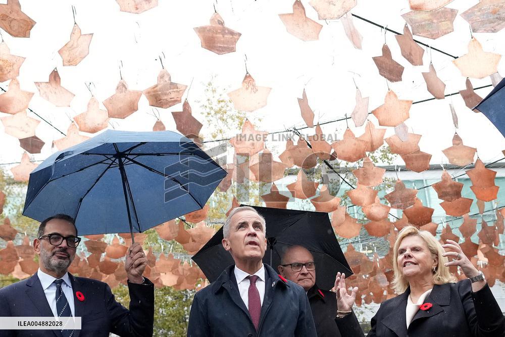 PM Mark Carney Visits Harbourfront Centre - Toronto