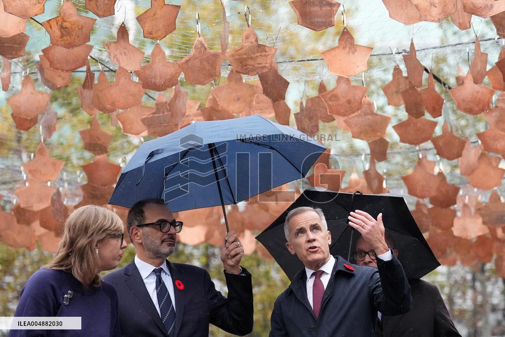 PM Mark Carney Visits Harbourfront Centre - Toronto
