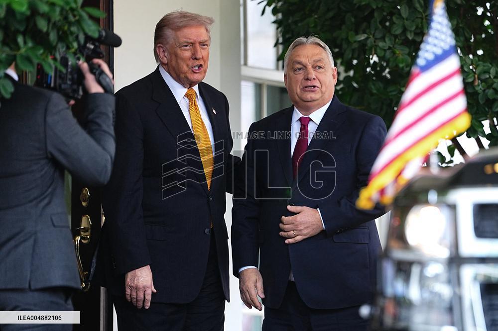 Trump Welcomes PM Orban of Hungary