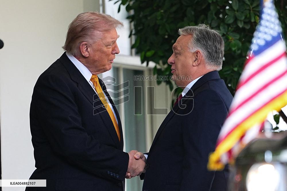 Trump Welcomes PM Orban of Hungary