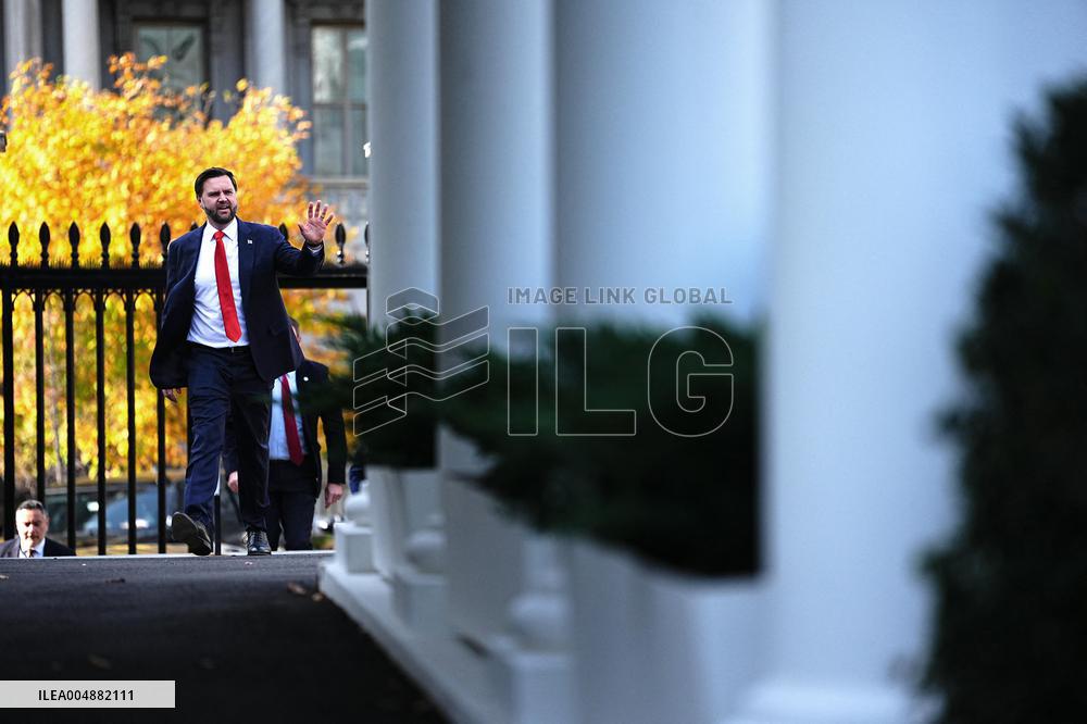 JD Vance Walks into the White House