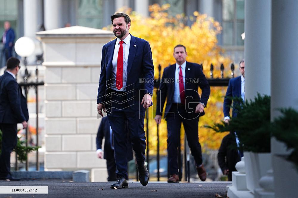 JD Vance Walks into the White House