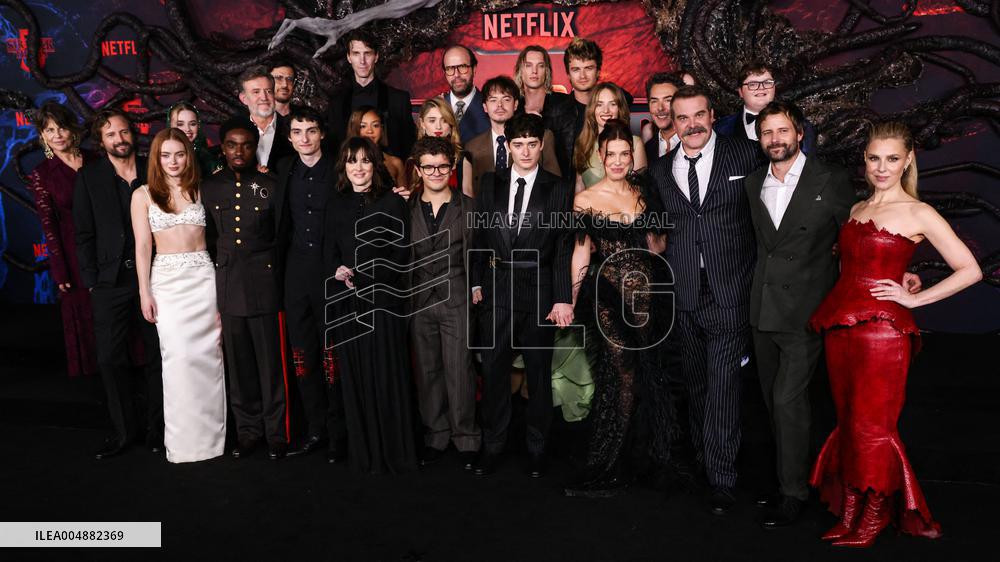 Stranger Things Season 5 World Premiere - LA