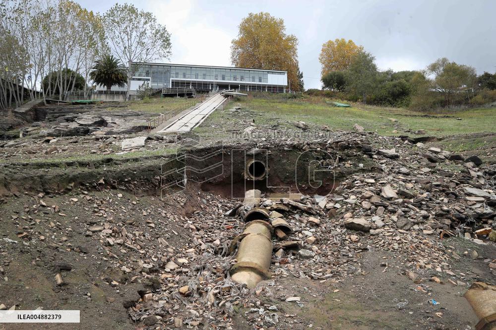 Low Water Level in Belesar Reservoir - Spain