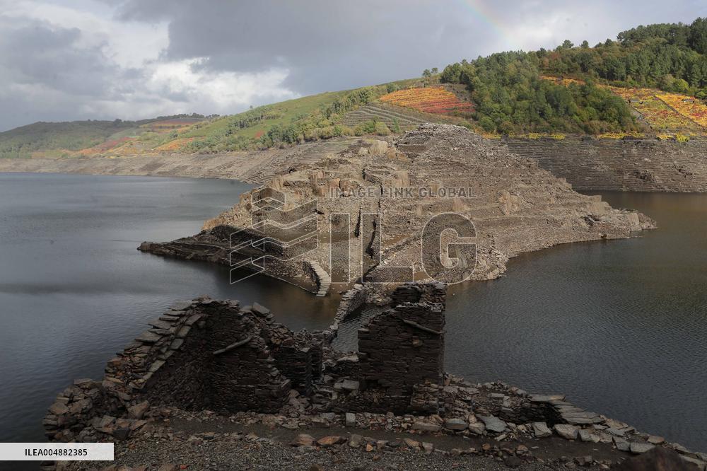 Low Water Level in Belesar Reservoir - Spain