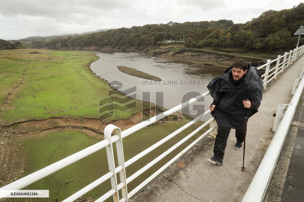 Low Water Level in Belesar Reservoir - Spain