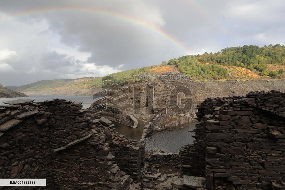 Low Water Level in Belesar Reservoir - Spain