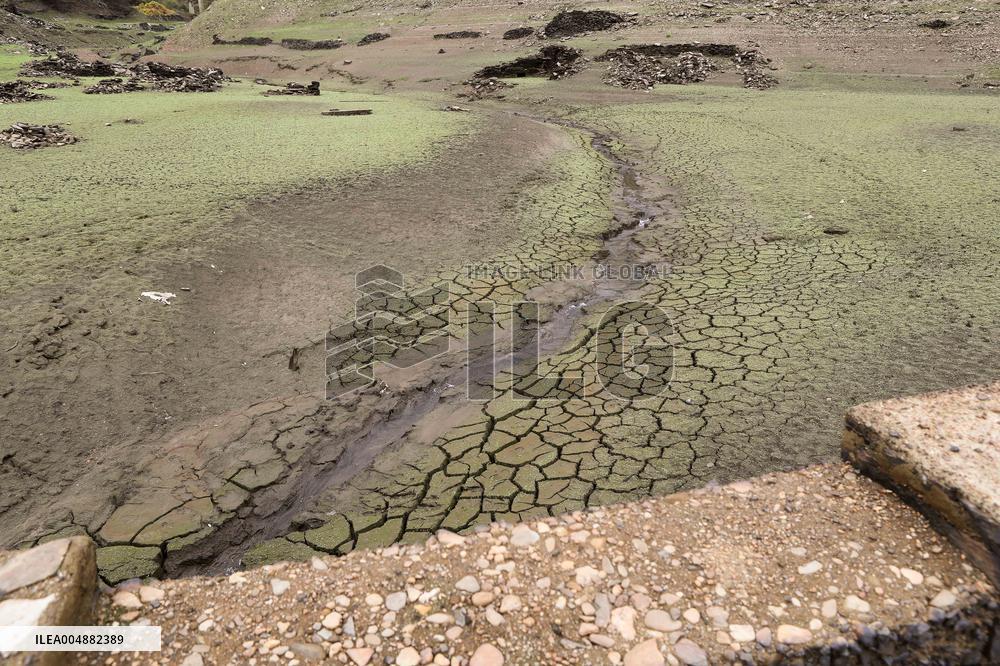 Low Water Level in Belesar Reservoir - Spain